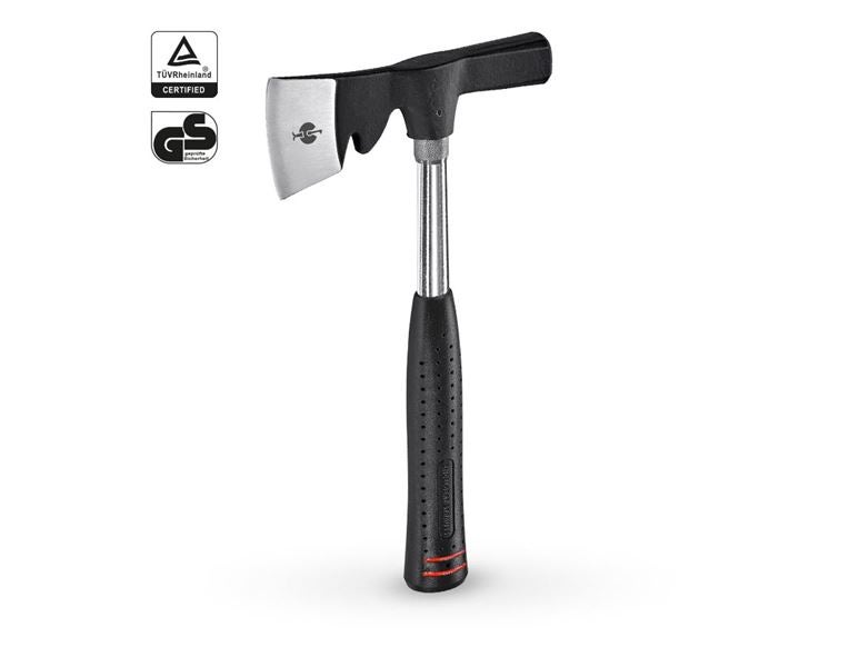 Main view, Hammers, e.s. Plasterer's hatchet GS