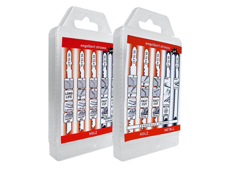 Main view, Tool accessories, Jigsaw Blades Test Set, Pack of 10