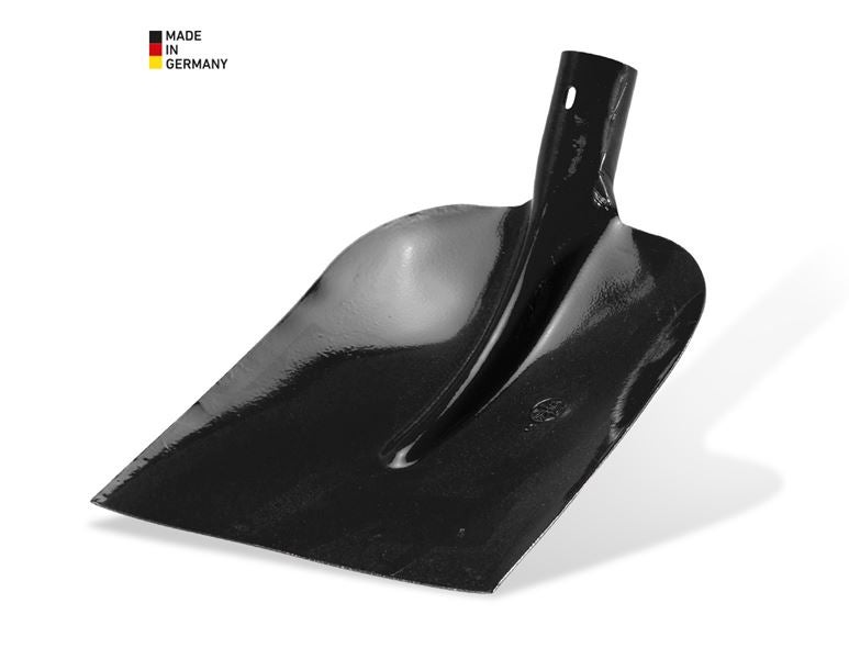 Main view, Construction accessories, Flat Shovel without Handle, black