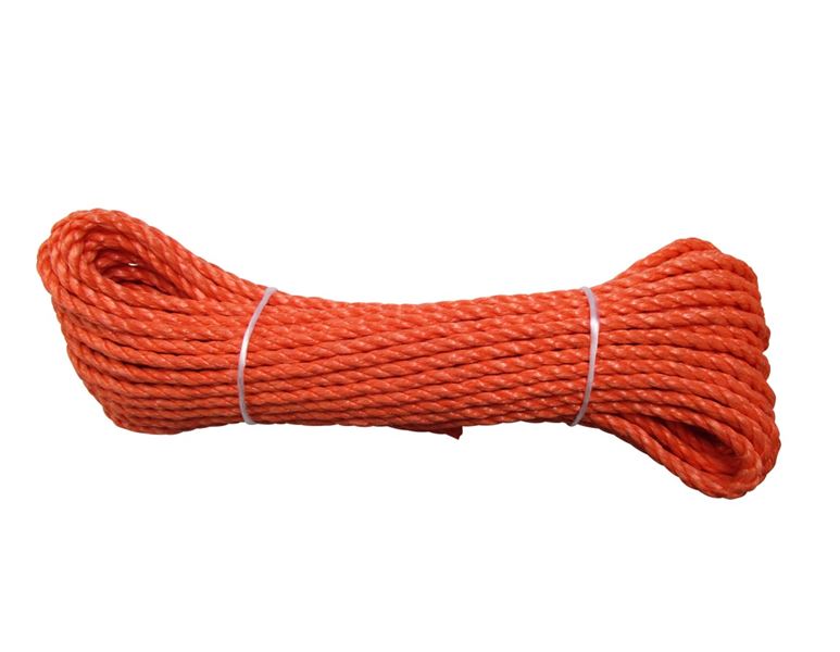 Main view, Cable ties | Ropes | Cords, Polypropylene rope, orange