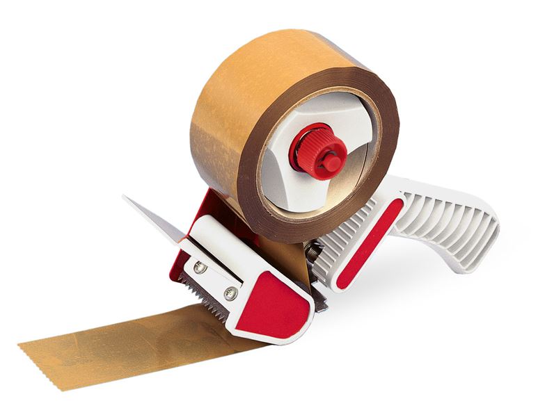 Main view, Adhesive tapes, Hand dispenser for packaging tape