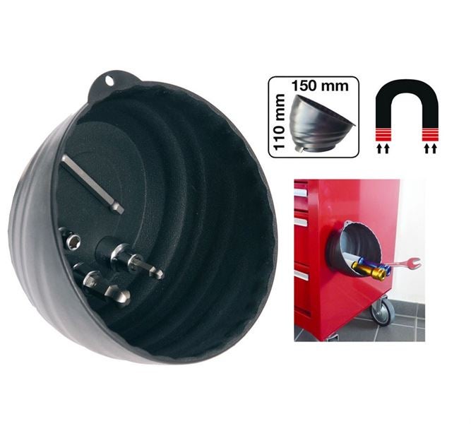 Main view, Workshop & Office equipment, Magnetic Dish, black