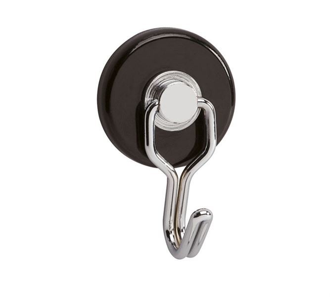 Main view, Workshop & Office equipment, MAUL Hook magnet carousel, pack of 2, black