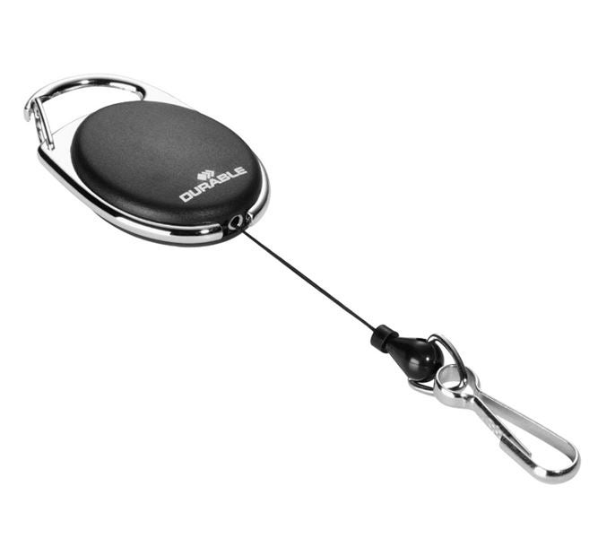 Main view, Paper products, DURABLE Jojo Style with spring hook, black