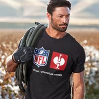 View 3, NFL T-Shirt cotton, black