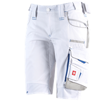 Main view, Shorts e.s.​motion 2020, ladies', white/gentianblue