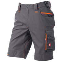 Main view, Shorts e.s.​motion 2020, anthracite/high-vis orange
