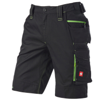 Main view, Shorts e.s.​motion 2020, black/seagreen