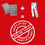 Additional norm thanks to the use of knee pads