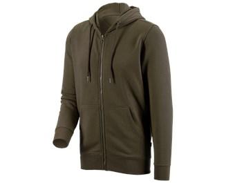 e.s. Hoody sweatjacket poly cotton