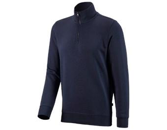 e.s. ZIP-sweatshirt poly cotton