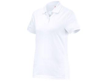 e.s. Polo shirt cotton, ladies'