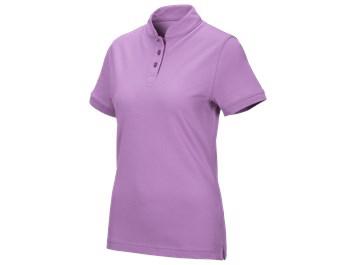 e.s. Polo shirt cotton Mandarin, ladies'