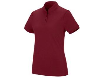 e.s. Polo shirt cotton Mandarin, ladies'