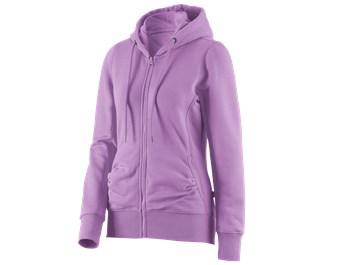 e.s. Hoody sweatjacket poly cotton, ladies'