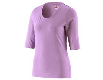 e.s. Shirt 3/4 sleeve cotton stretch, ladies'