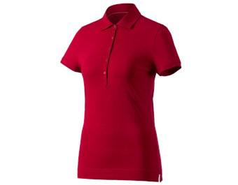 e.s. Polo shirt cotton stretch, ladies'