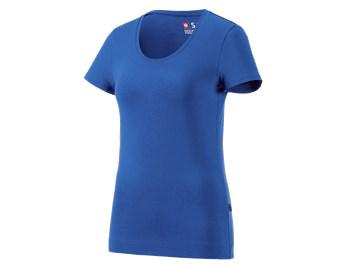 e.s. T-shirt cotton stretch, ladies'