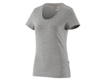 e.s. T-shirt cotton stretch, ladies'