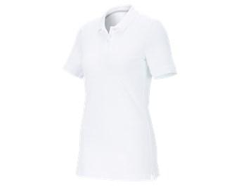 e.s. Pique-Polo cotton stretch, ladies'