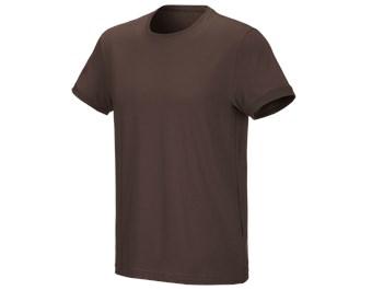 e.s. T-shirt cotton stretch
