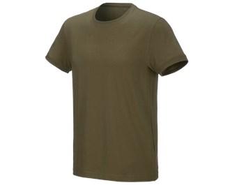 e.s. T-shirt cotton stretch