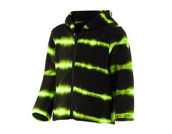Fleece hoody jacket tie-dye e.s.motion ten, child.