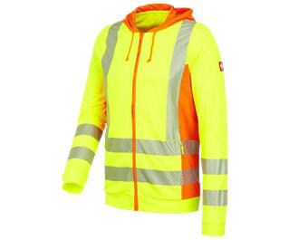 High-vis functional hooded jacket e.s.motion 2020