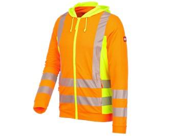 High-vis functional hooded jacket e.s.motion 2020