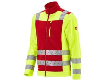 High-vis softshell jacket e.s.motion 24/7