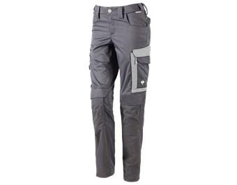 Trousers e.s.concrete light, ladies'