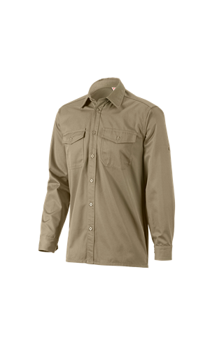 『TEN WORK SHIRT KHAKI S』 Dickies Work Men's Short Sleeve Shirt Khaki DK0A4XK7KHK1