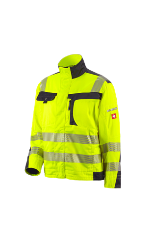 High-vis jacket high-vis yellow/anthracite Strauss