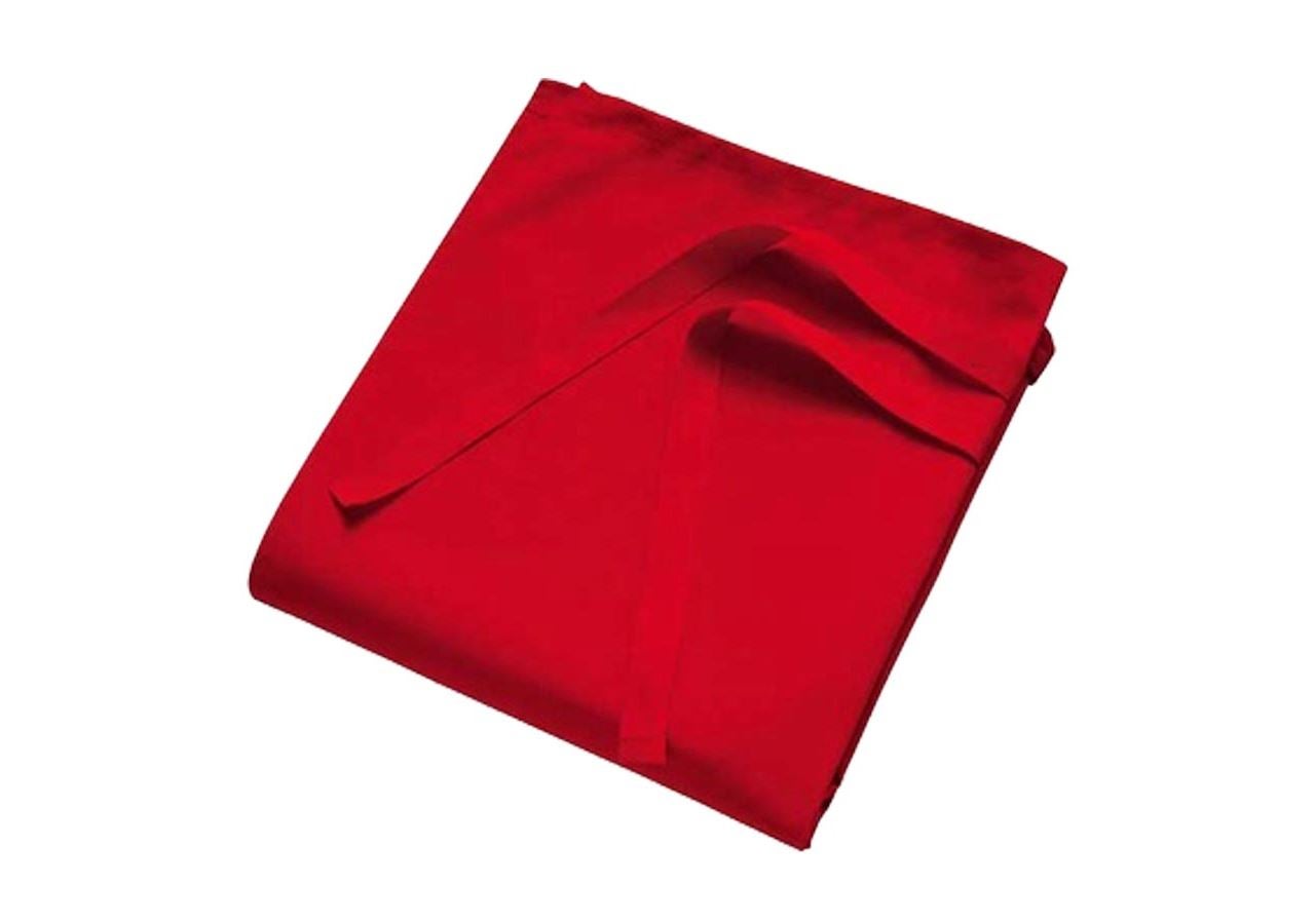 Aprons: Bib Apron Villach + red