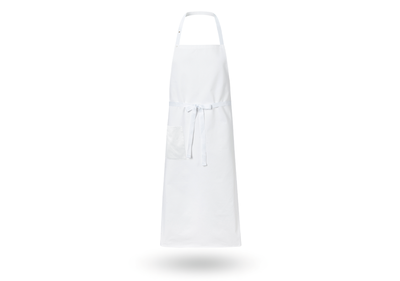 Aprons: Bib Apron Villach + white