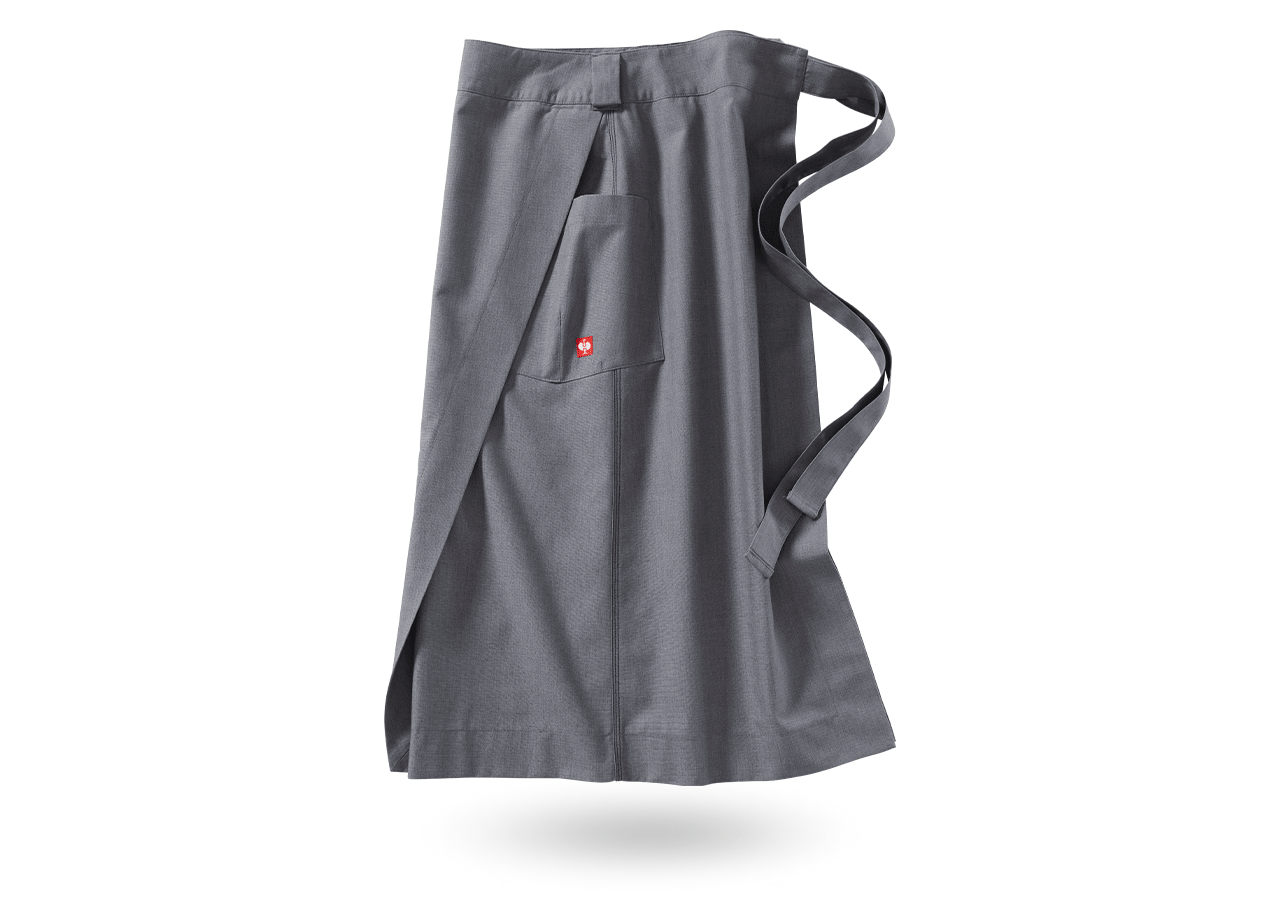 Aprons: Catering Apron e.s.fusion, ladies' + cement melange