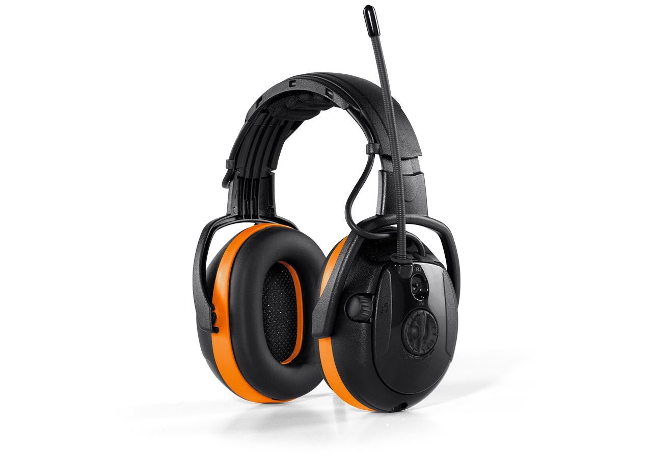 Ear Defenders: e.s. Protector cups Radio 2HR + orange
