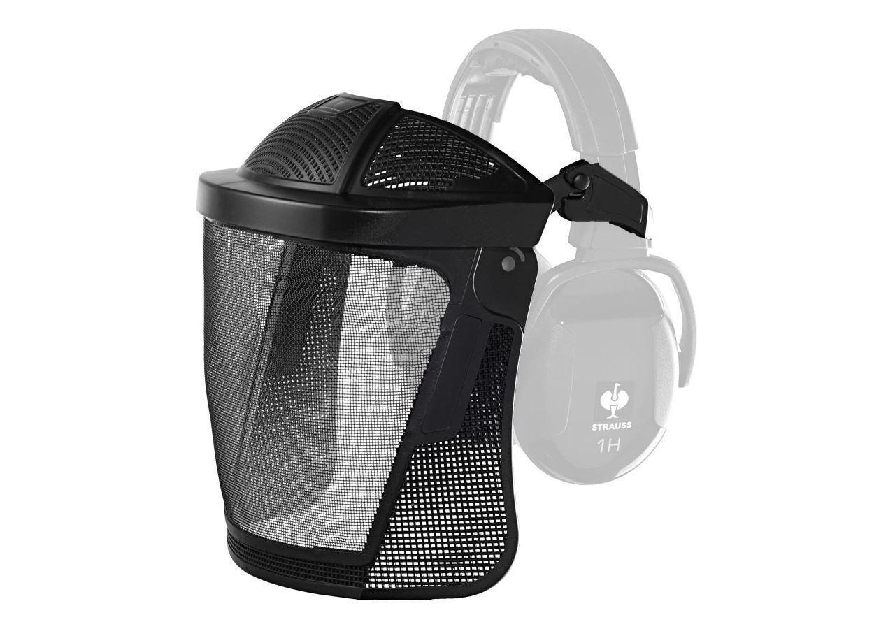 Face Protection: Facial protector adapter Forestry