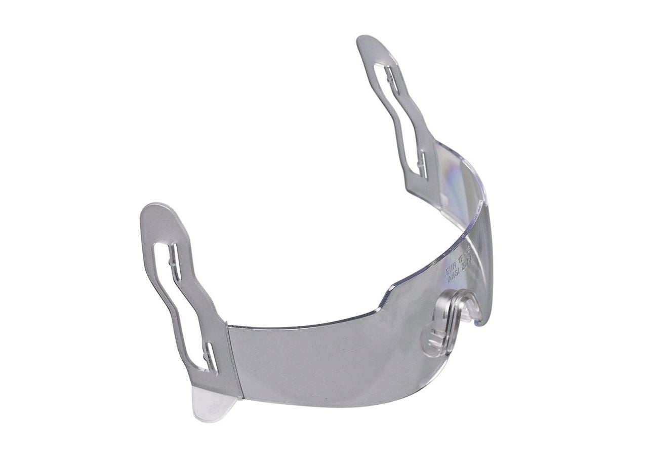 Safety Glasses: Integrated helmet goggles