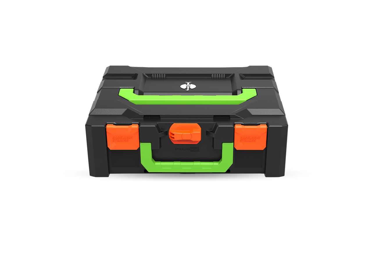 STRAUSSbox System: STRAUSSbox 145 midi+ Color + high-vis orange