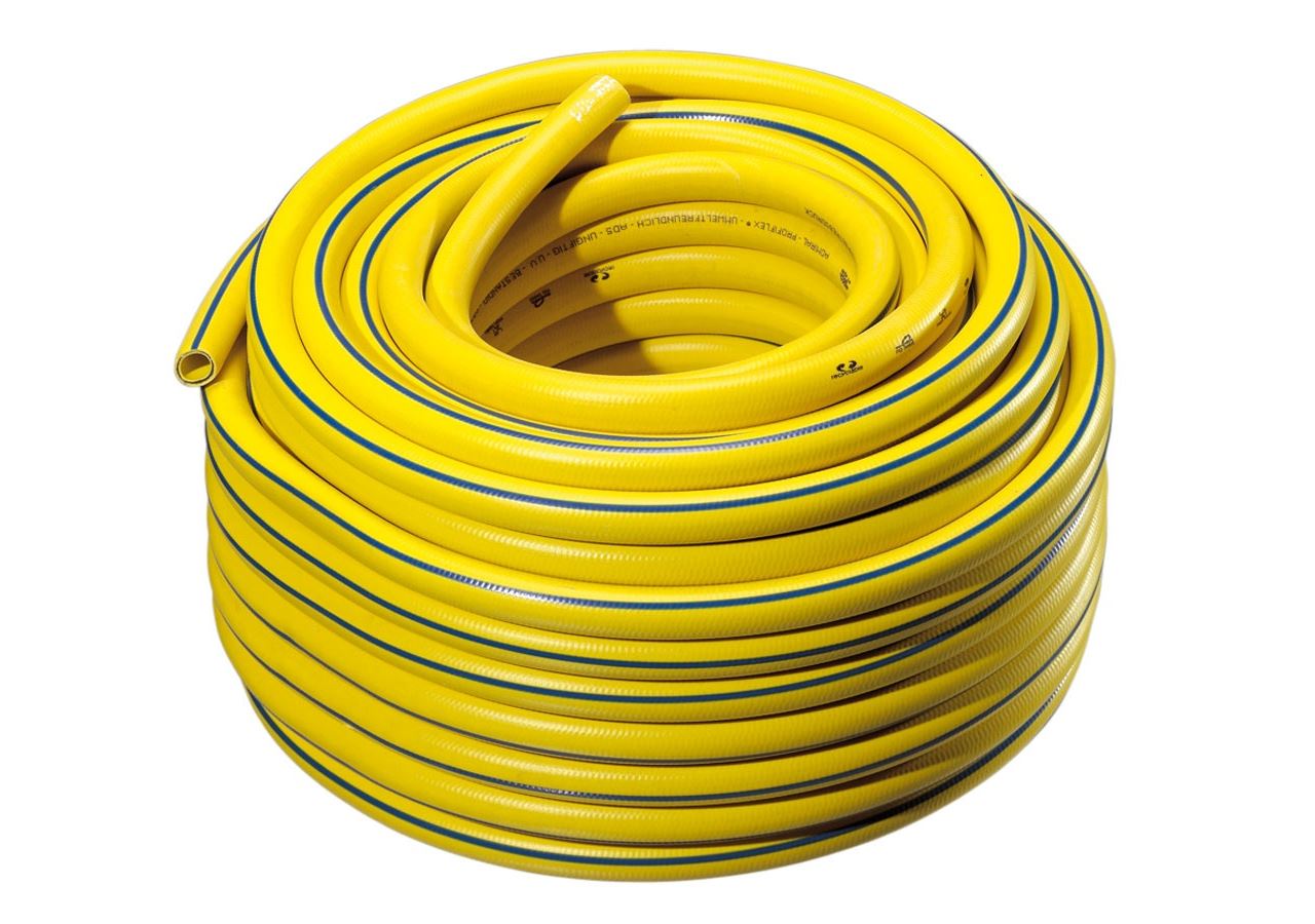 Hoses: PVC water hose 5-layer, 36 bar