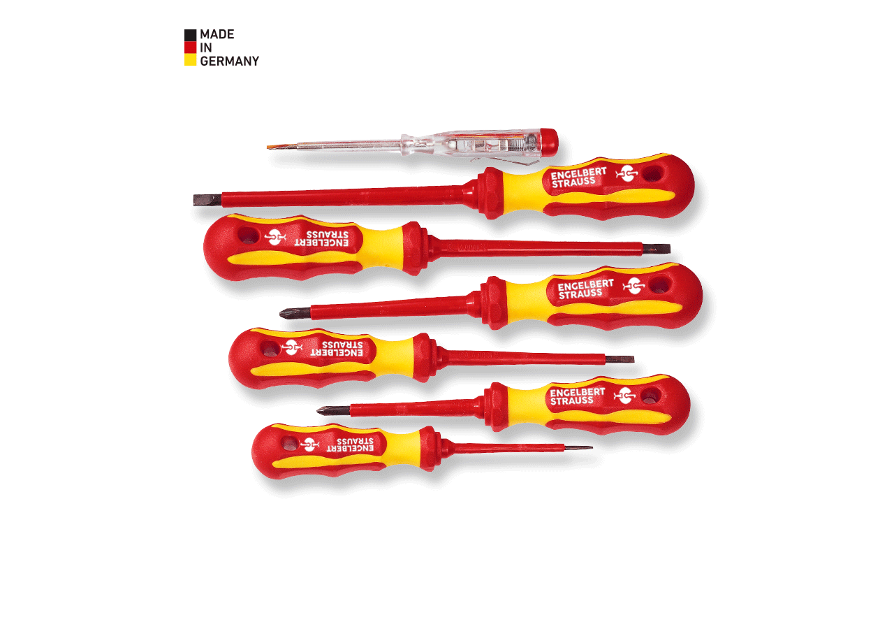 Screwdrivers: VDE-electrician screwdriver set