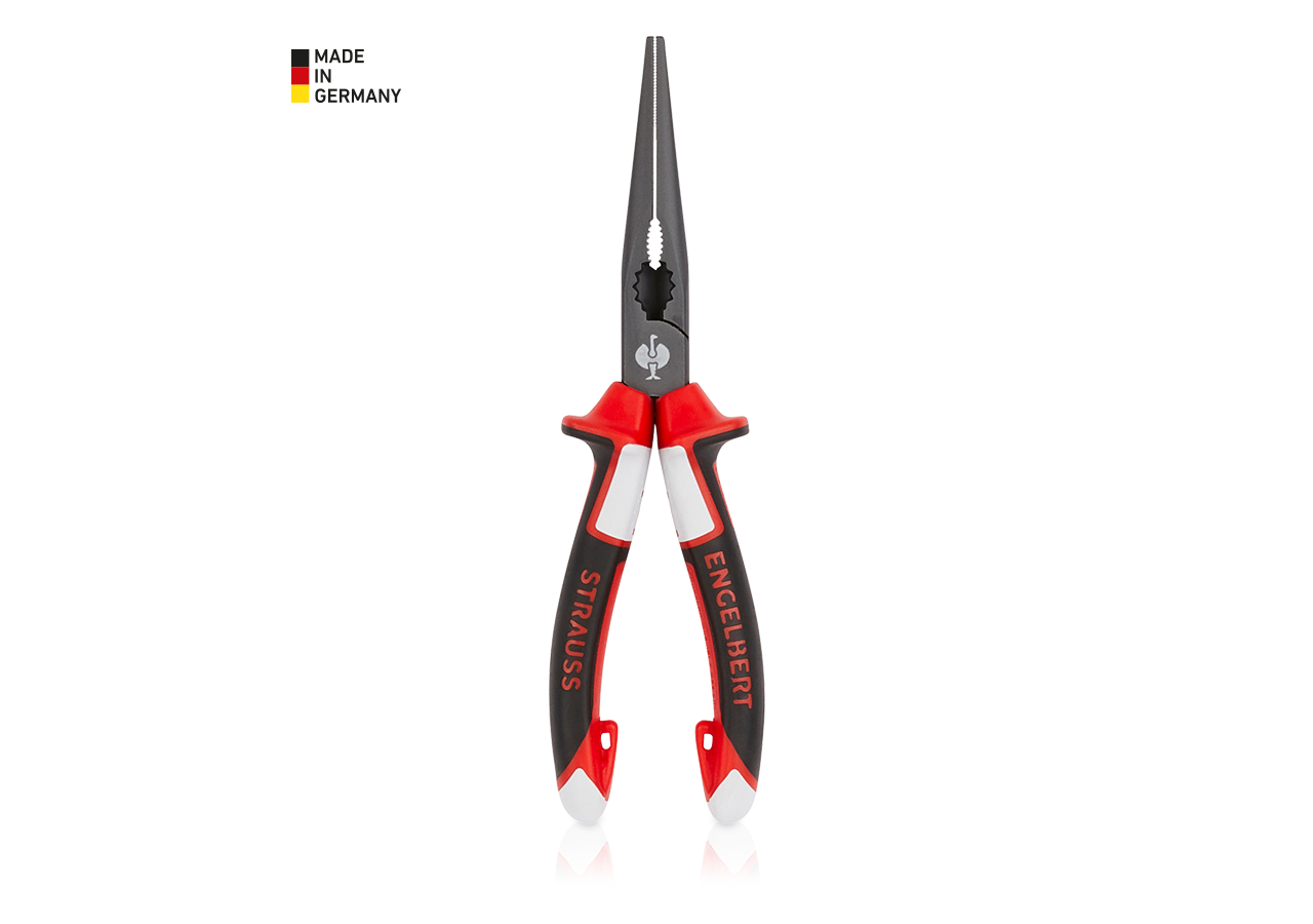 Tongs: e.s. flat round pliers