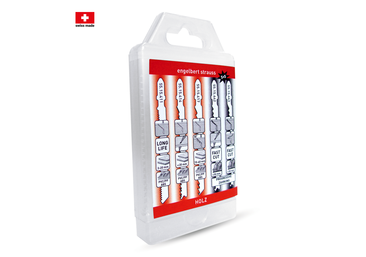 Sawing: Jigsaw blade range for wood