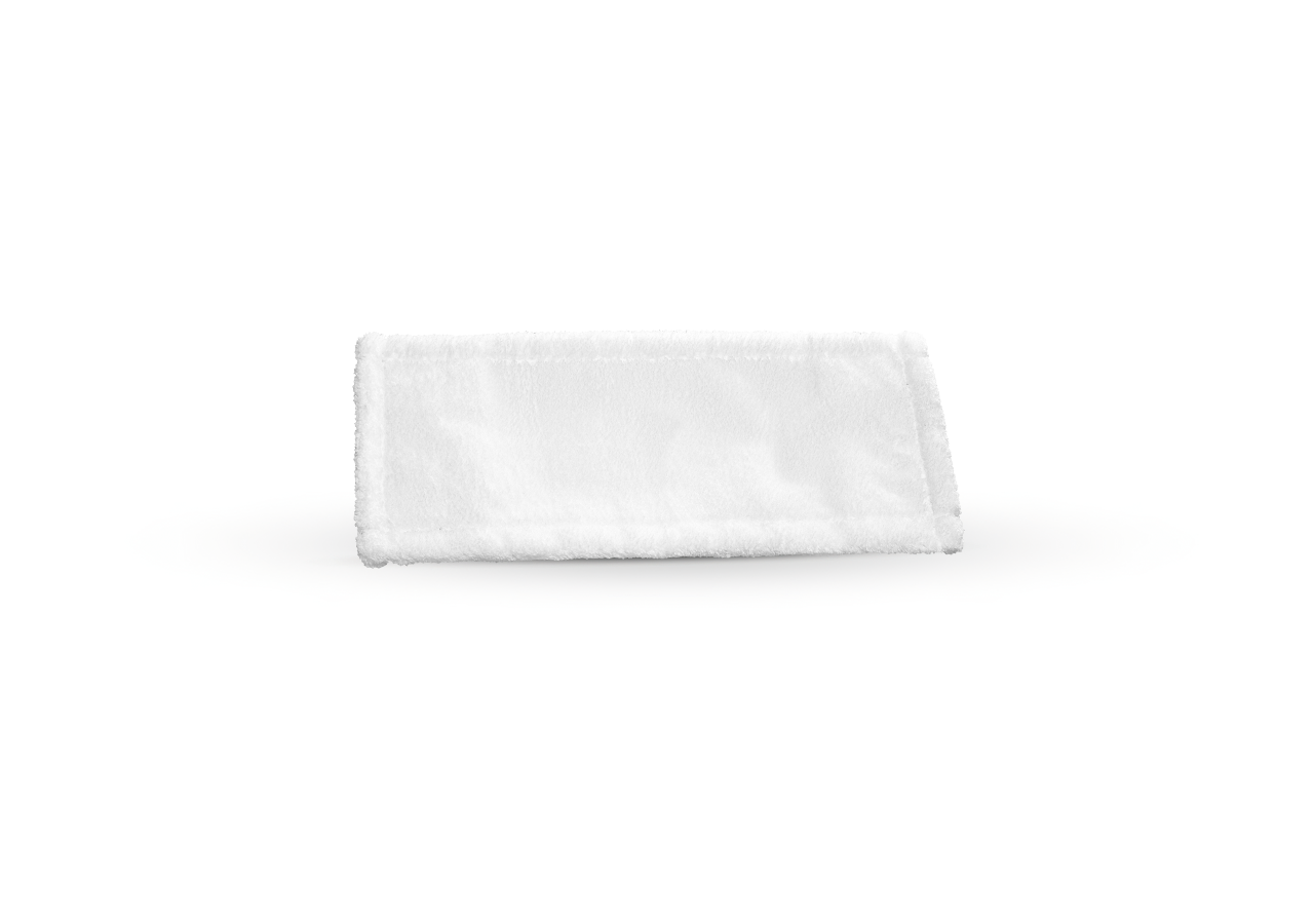 Cloths: Microfibre mop + white