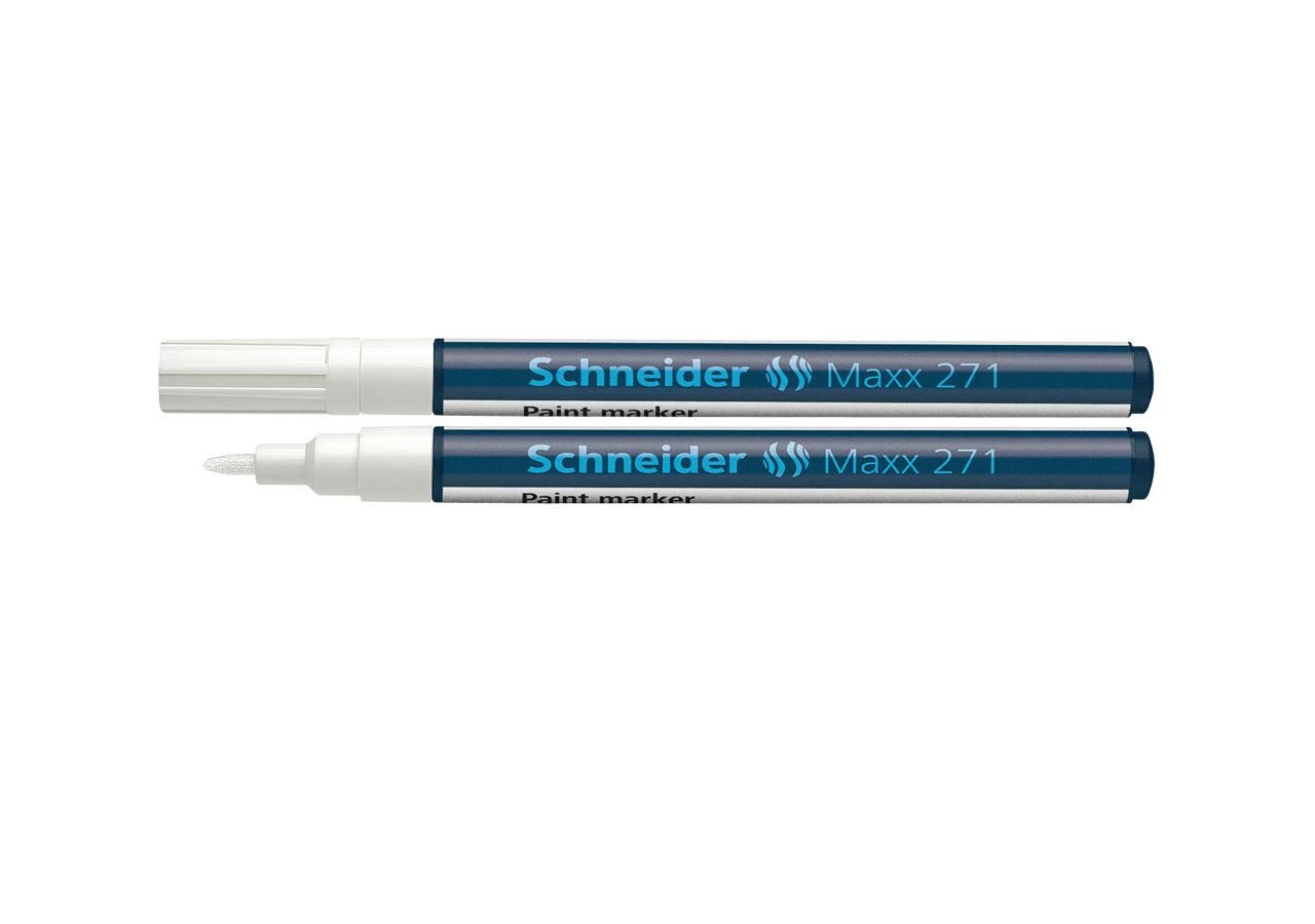 Writing | Correcting: Schneider Paint Marker 271 + white