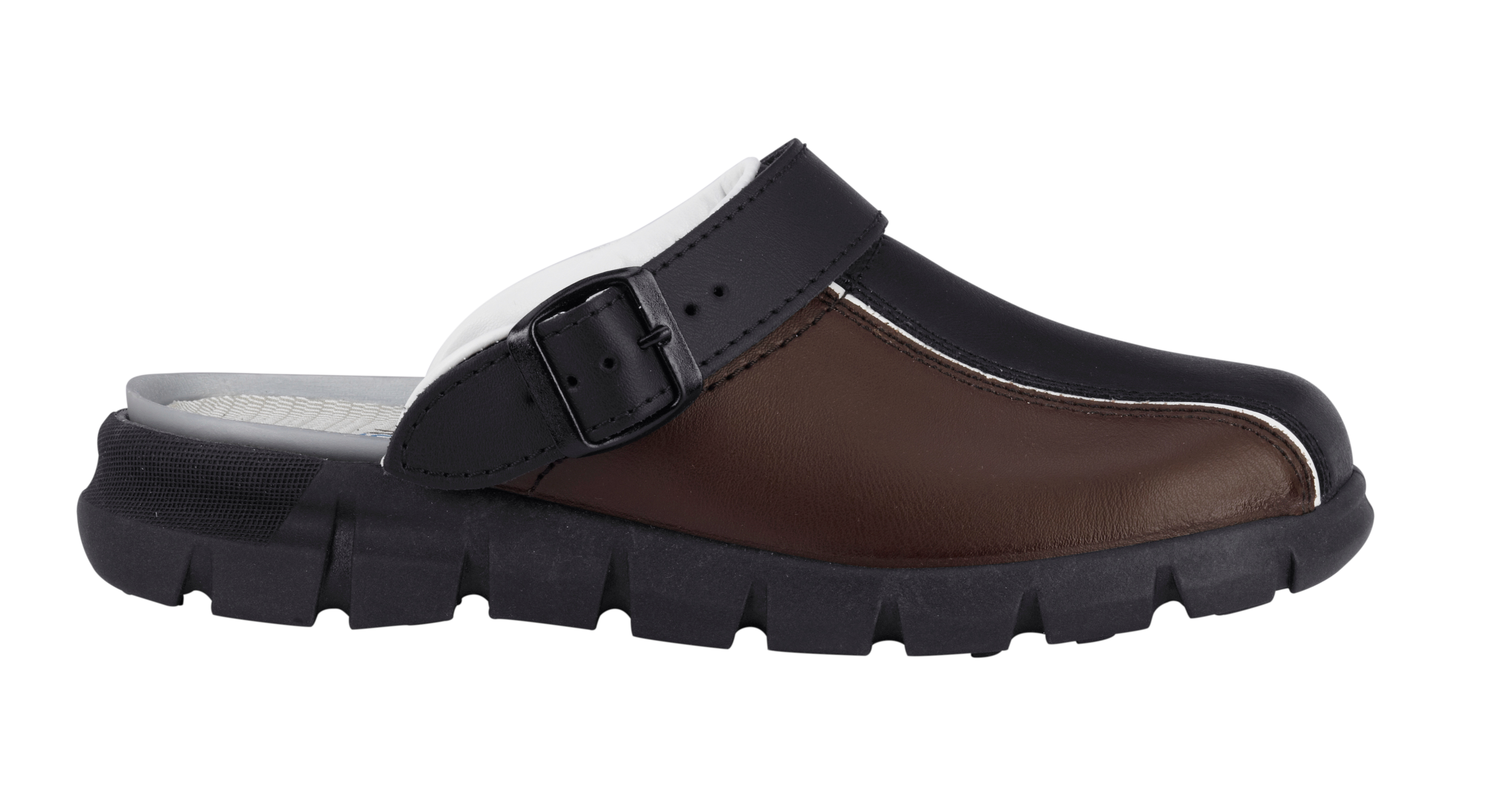 OB: OB Clogs Naxos + black/brown