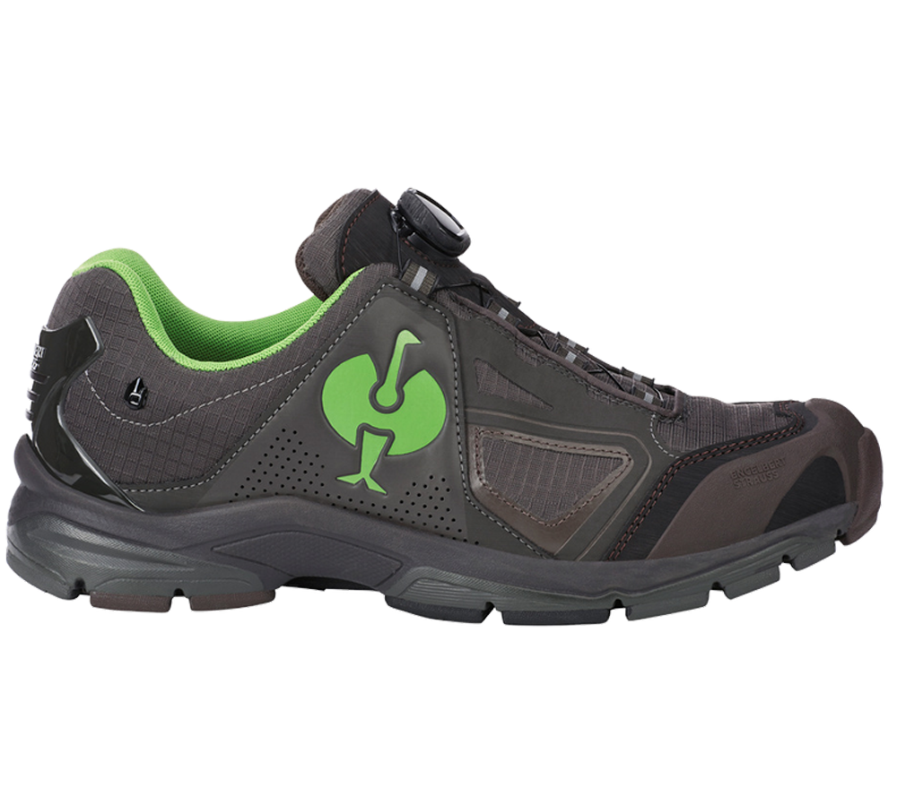O2: O2 Work shoes e.s. Minkar II + chestnut/seagreen