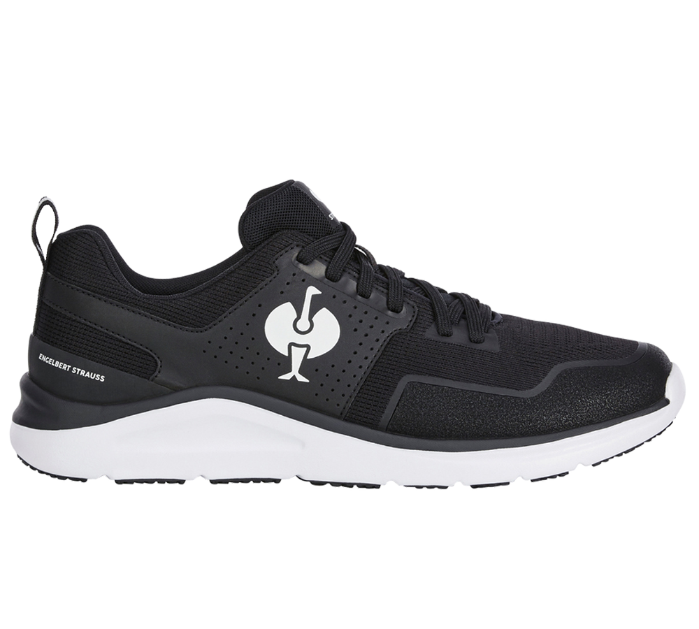 O1: O1 Work shoes e.s. Antibes low + black/white