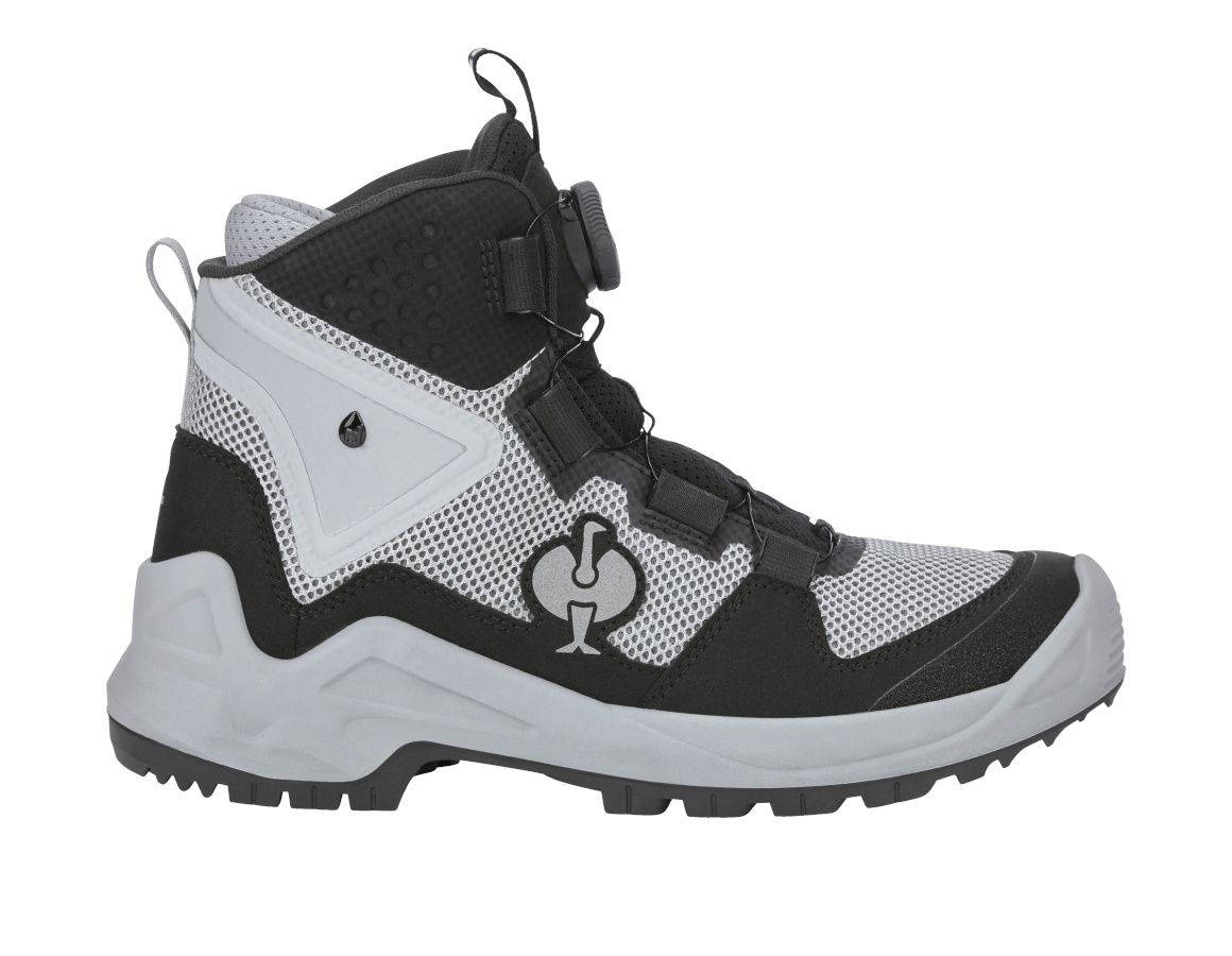 O6: O6 Work boots e.s. Adelaide mid + black/platinum